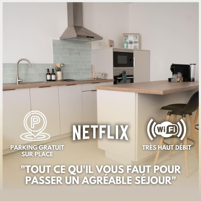 Lou Cabanot - Appartement Lumineux 3 Chambres - Parking Gratuit Beziers Luaran gambar