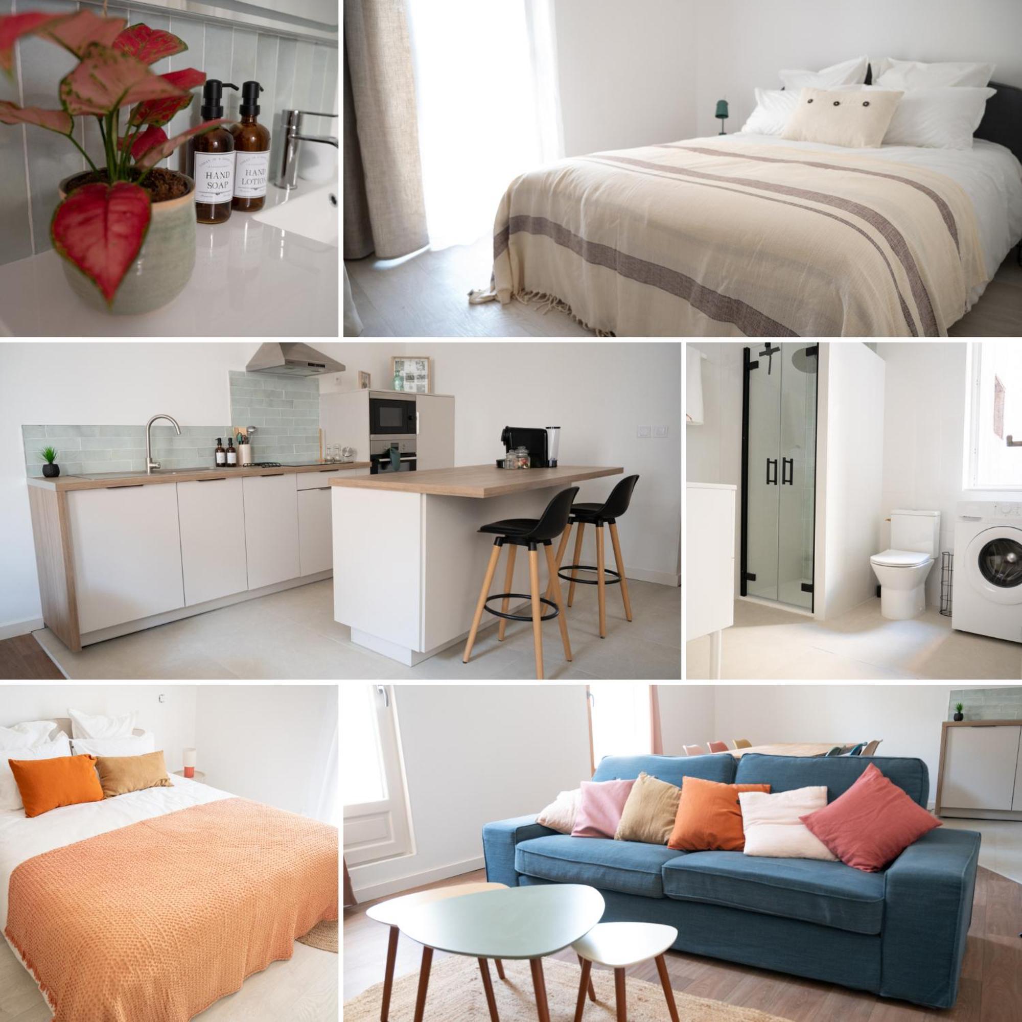 Lou Cabanot - Appartement Lumineux 3 Chambres - Parking Gratuit Beziers Luaran gambar